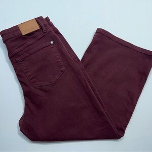 Judy Blue Red High Rise Jeans with Striking Color